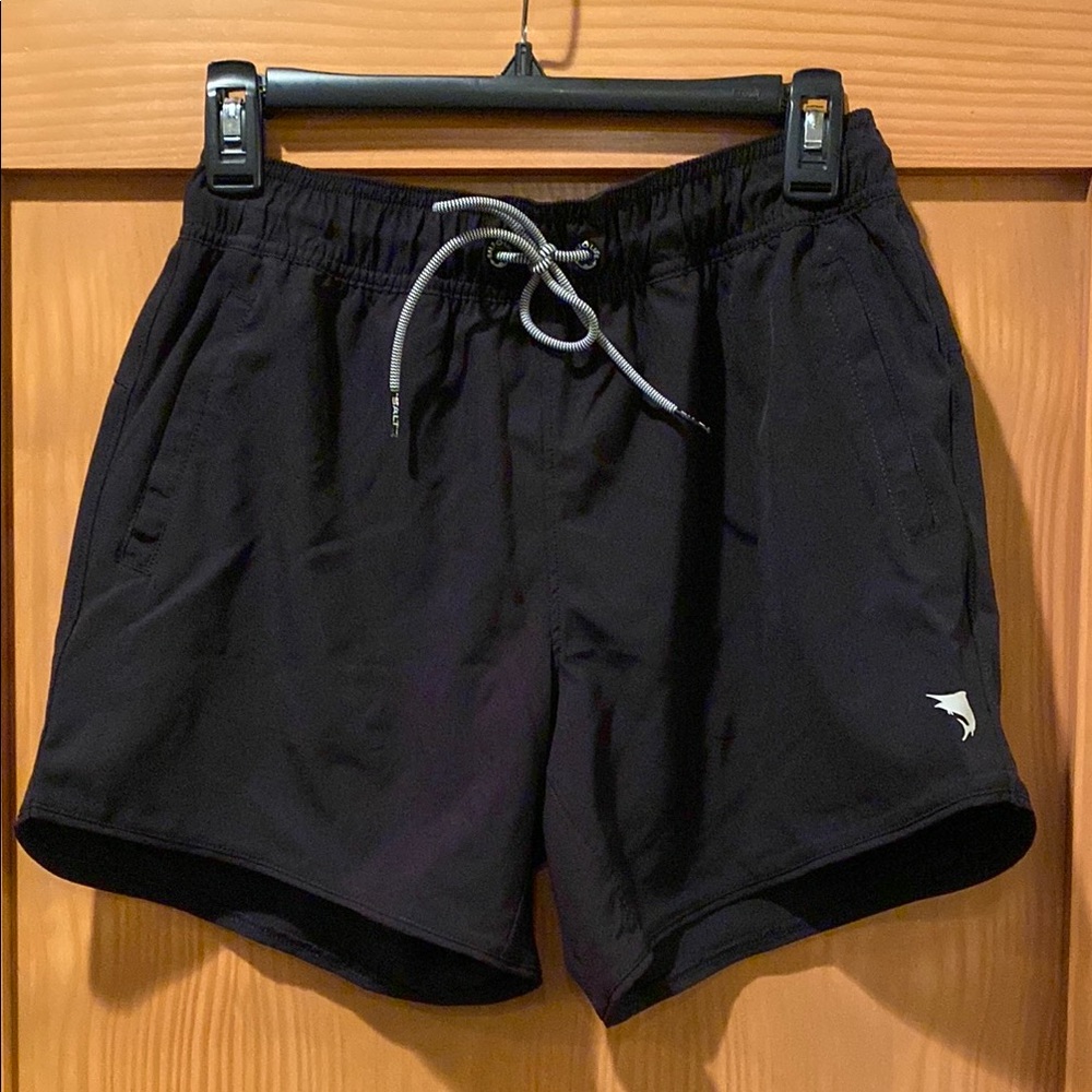 Salt Life Men’s Black Drawstrings Shorts NWT